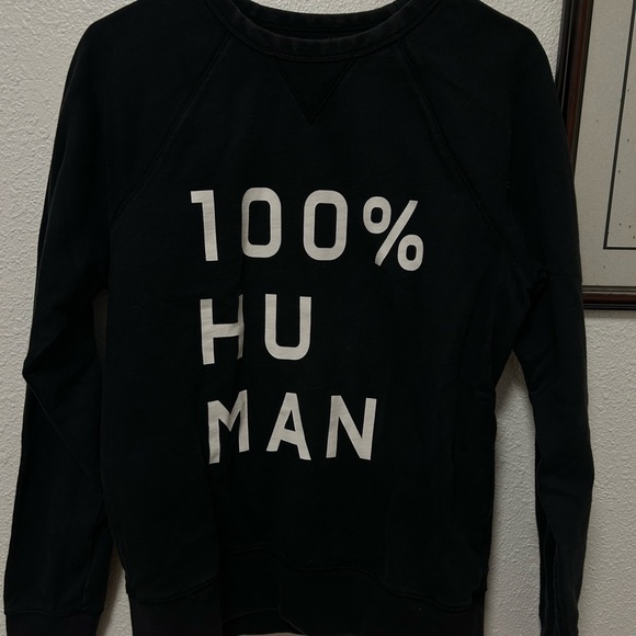 Everlane Black 100% Human Sweater in a size small - Picture 2 of 5